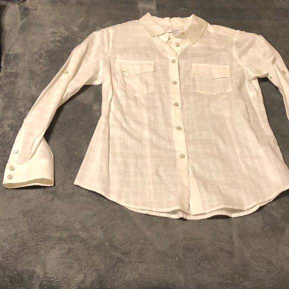 Nautica White Button Down Shirt - Picture 8 of 16
